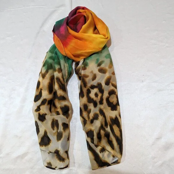 New‎ Georgette Long Scarf - Picture 7 of 8